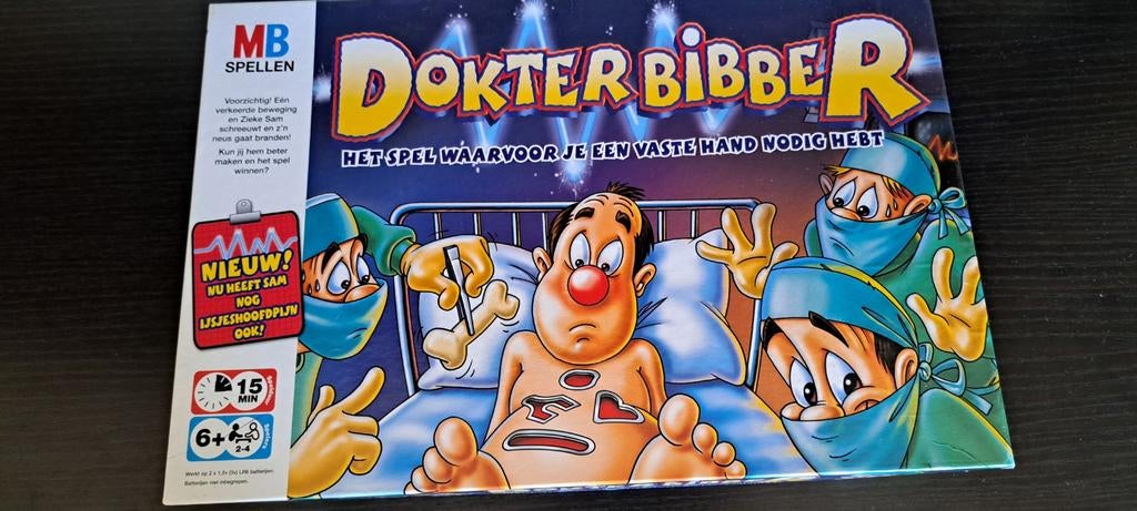 Dokter Bibber spel, Ophalen of Verzenden