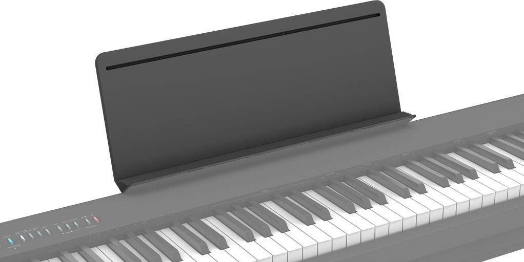 Tekoop: lessenaar/muziekstandaard voor fp-30x, Ophalen of Verzenden, Nieuw, Zwart, Piano
