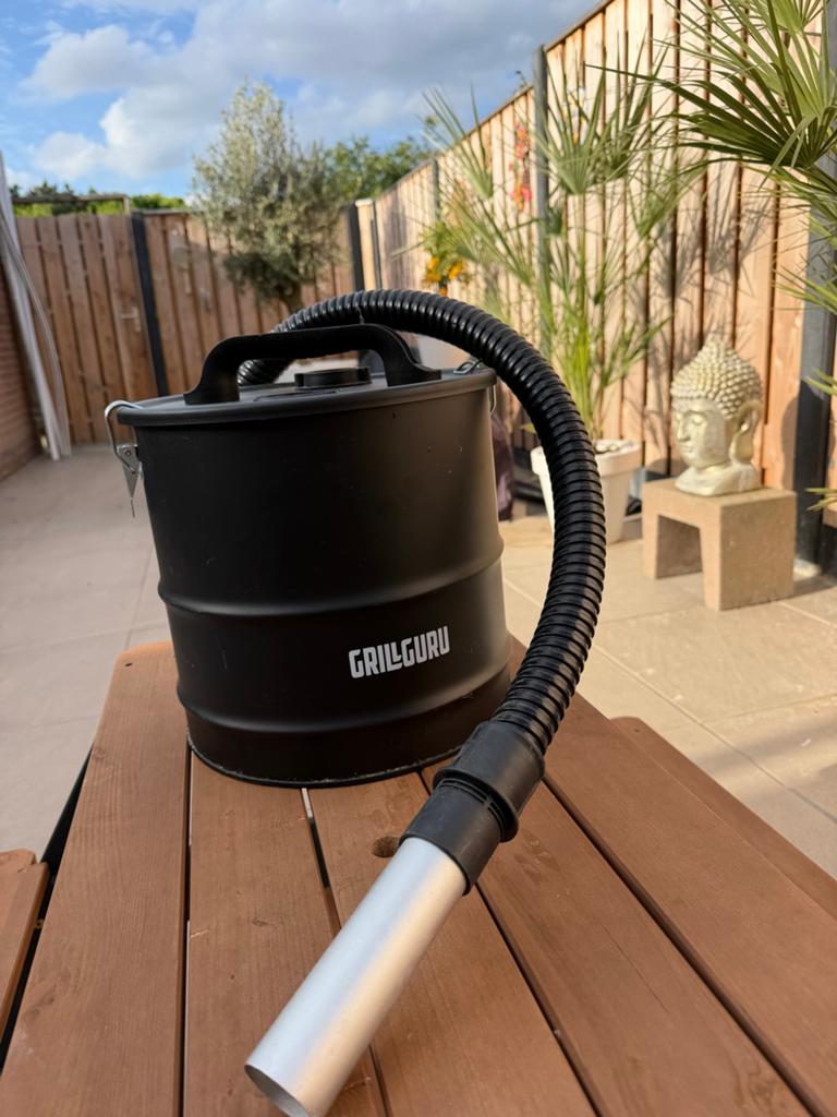 GrillGuru Aszuiger - Ideaal voor BBQ en Haard, Ophalen, Zo goed als nieuw, Industriële stofzuiger, Minder dan 1200 watt