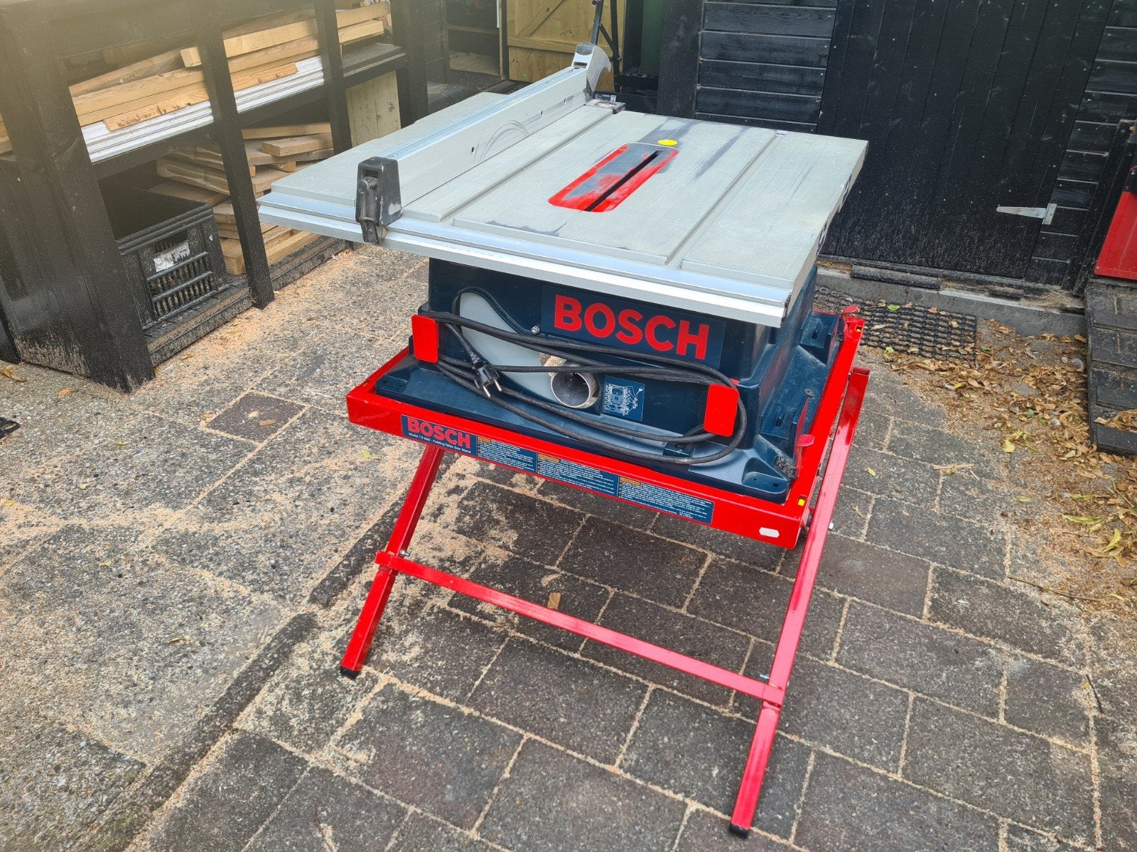 Bosch GTS 10 Professional tafelzaag - Zo goed als nieuw, Ophalen, Cirkelzaag, 70 mm of meer, Zo goed als nieuw