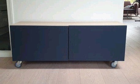 Besta TV meubel, Ophalen, 25 tot 50 cm, 100 tot 150 cm, Minder dan 100 cm
