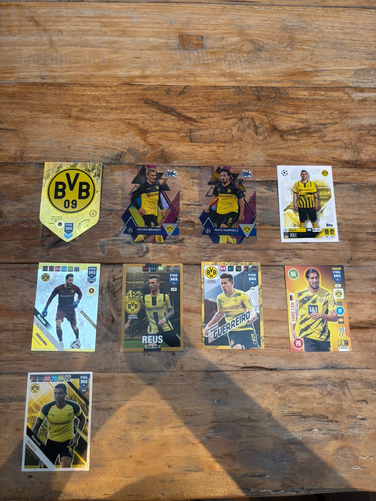 BVB Voetbalkaartjes - Borussia Dortmund Collectie, Ophalen of Verzenden, Zo goed als nieuw, Meerdere kaarten