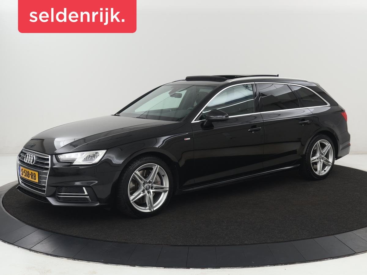Audi A4 3.0 TDI quattro Sport Pro Line S | Panoramadak | Sto, Automaat, Gebruikt, 197 €/maand, Zwart