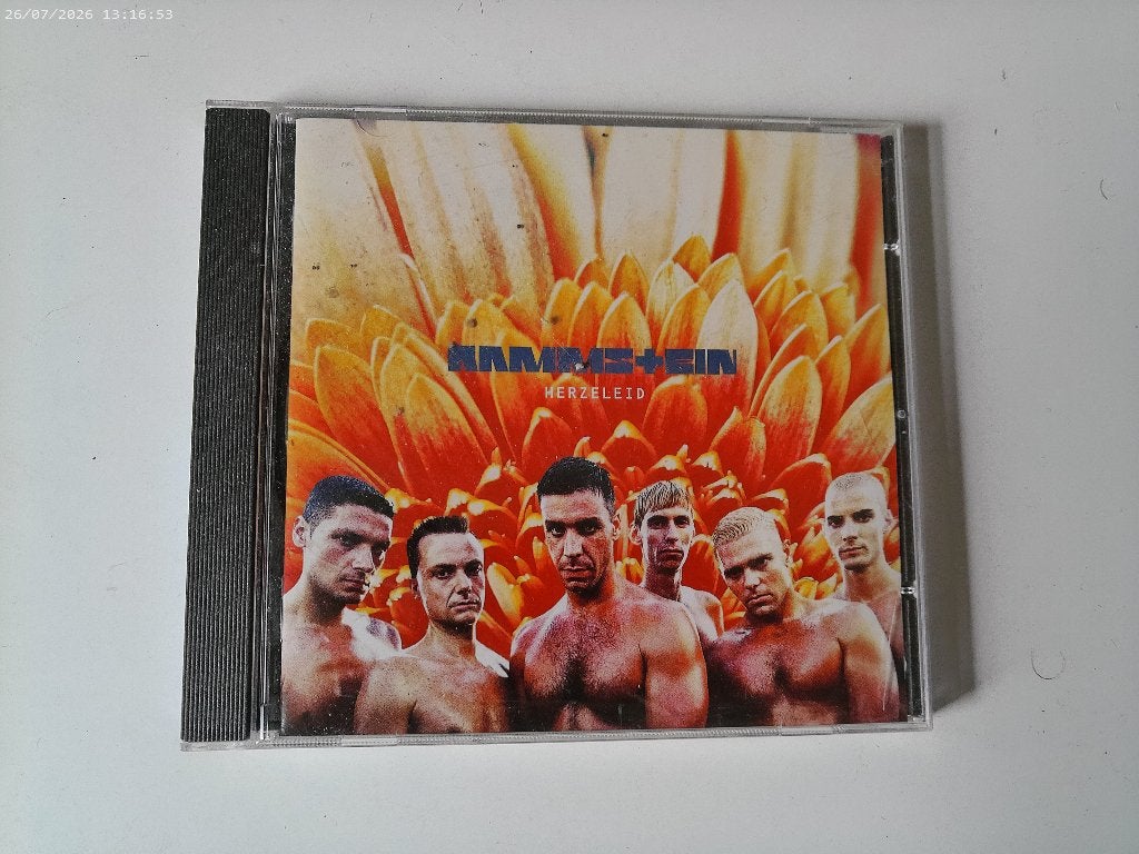 CD Rammstein - Herzeleid, Ophalen of Verzenden, Zo goed als nieuw, Hardrock, Album
