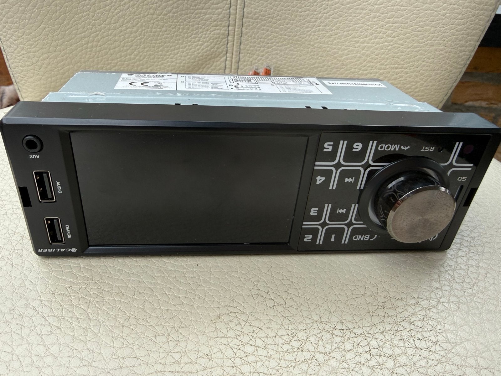 Caliber RMD404DAB Autoradio met Bluetooth en DAB+, Ophalen of Verzenden, Zo goed als nieuw