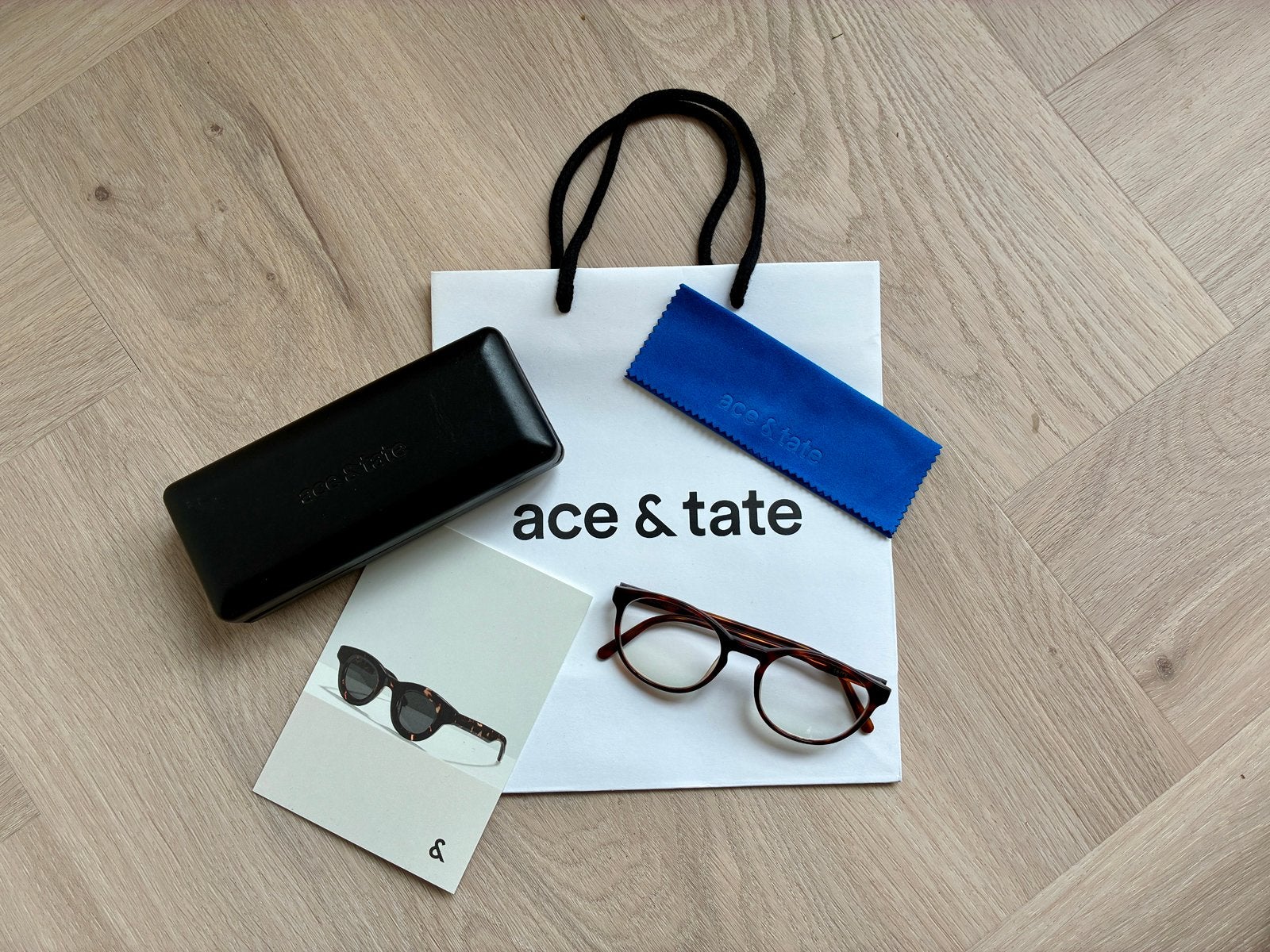 Ace and Tate bril op sterkte, Overige merken, Bruin, Ophalen of Verzenden, Zo goed als nieuw