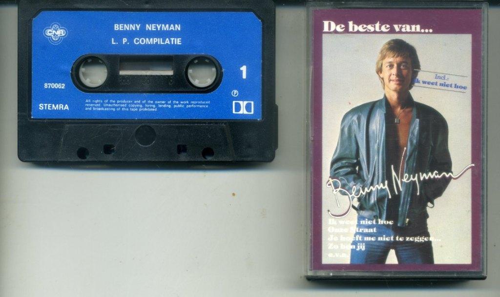 Benny Neyman De beste van 12 nrs cassette 1980 ZGAN, Cd's en Dvd's, Cassettebandjes, 1 bandje, Ophalen of Verzenden, Zo goed als nieuw