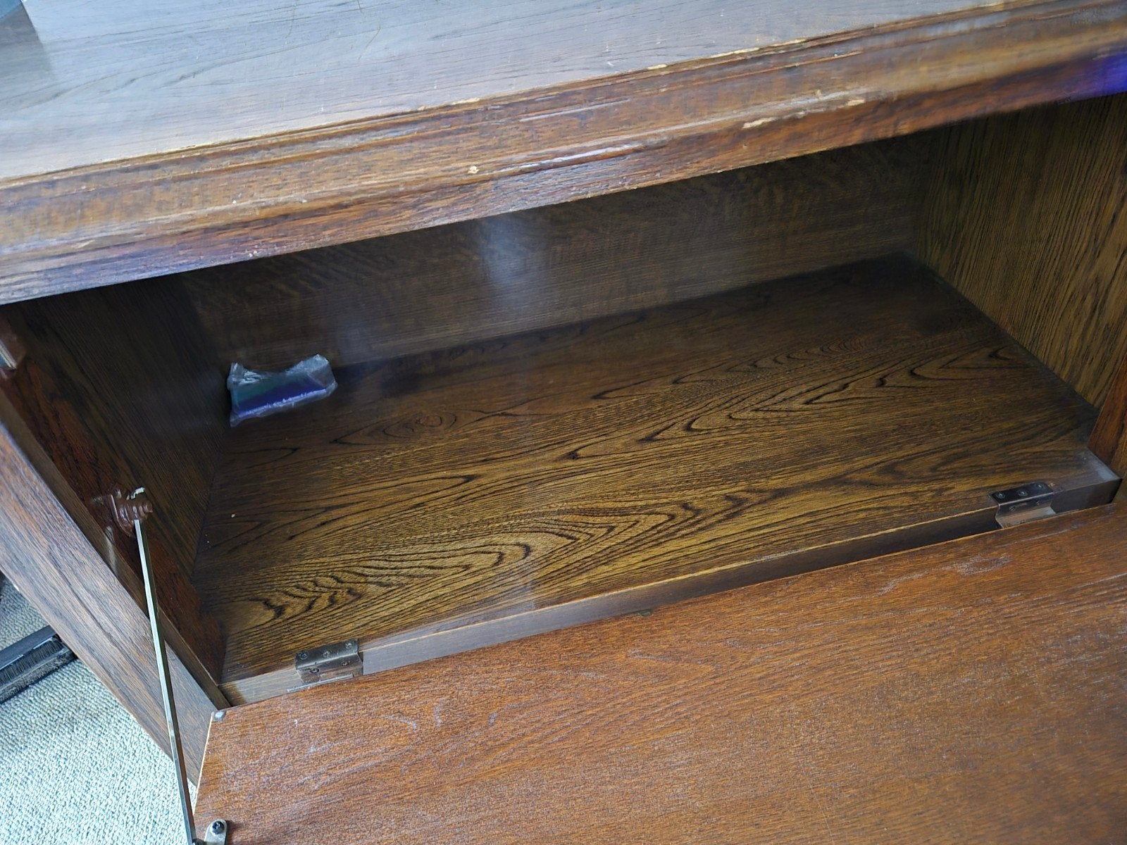 eikenhouten dekenkist. 95x48.5cm, Ophalen of Verzenden