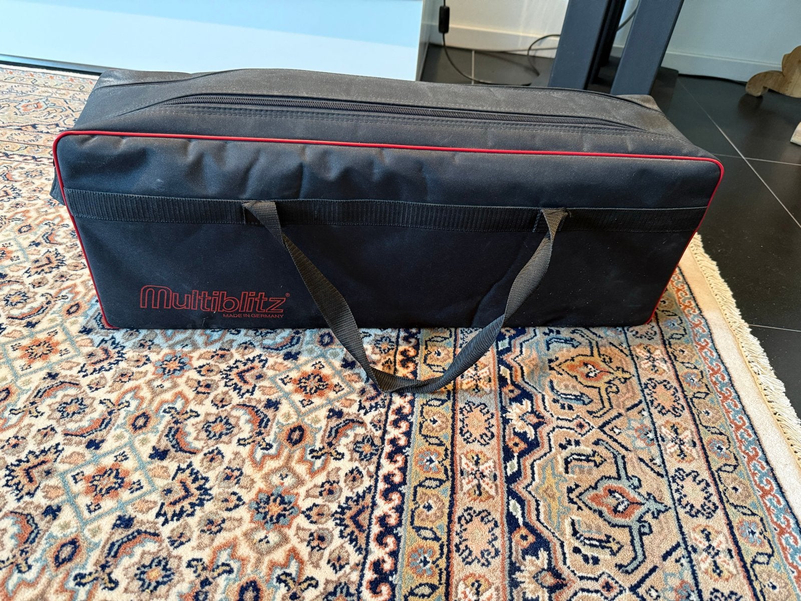 Multiblitz set compleet met statieven en draagtas, Overige typen, Ophalen of Verzenden, 150 tot 175 cm, Inclusief draagtas