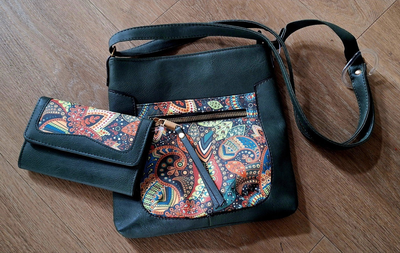 tas met portemonnee nieuw, Ophalen of Verzenden, Nieuw, Zwart