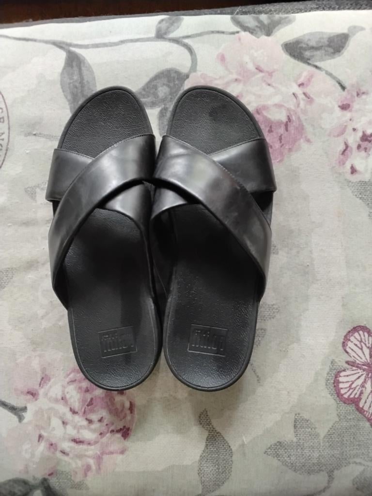 Fitflops maat 42, Kleding | Dames, Schoenen, Slippers, Fitflops., Zwart, Ophalen of Verzenden
