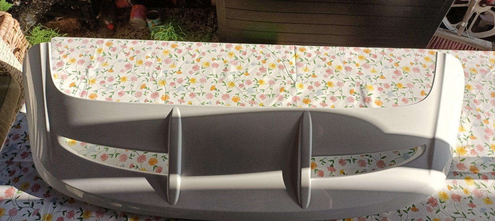 Originele Ford Fiesta MK6 ST Spoiler Wit (2008-2012), Ophalen, Gebruikt, Achterklep, Ford