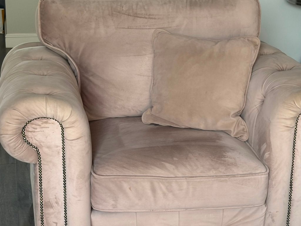 Urban sofa stoel met hocker, Ophalen, Gebruikt, Eén