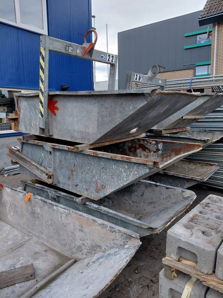 7 stuks gebruikte kraancontainers, crane container, Ophalen, Gebruikt