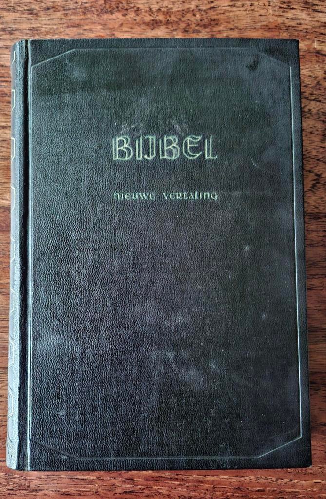 Oude Bijbel - Nieuwe Vertaling, Boeken, Ophalen of Verzenden, Gelezen, Onbekend, Christendom | Katholiek