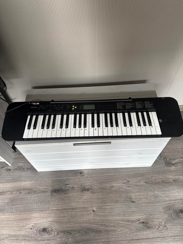 Casio CTK-240 keyboard – ideaal voor beginners, Ophalen, Gebruikt, 49 toetsen, Casio