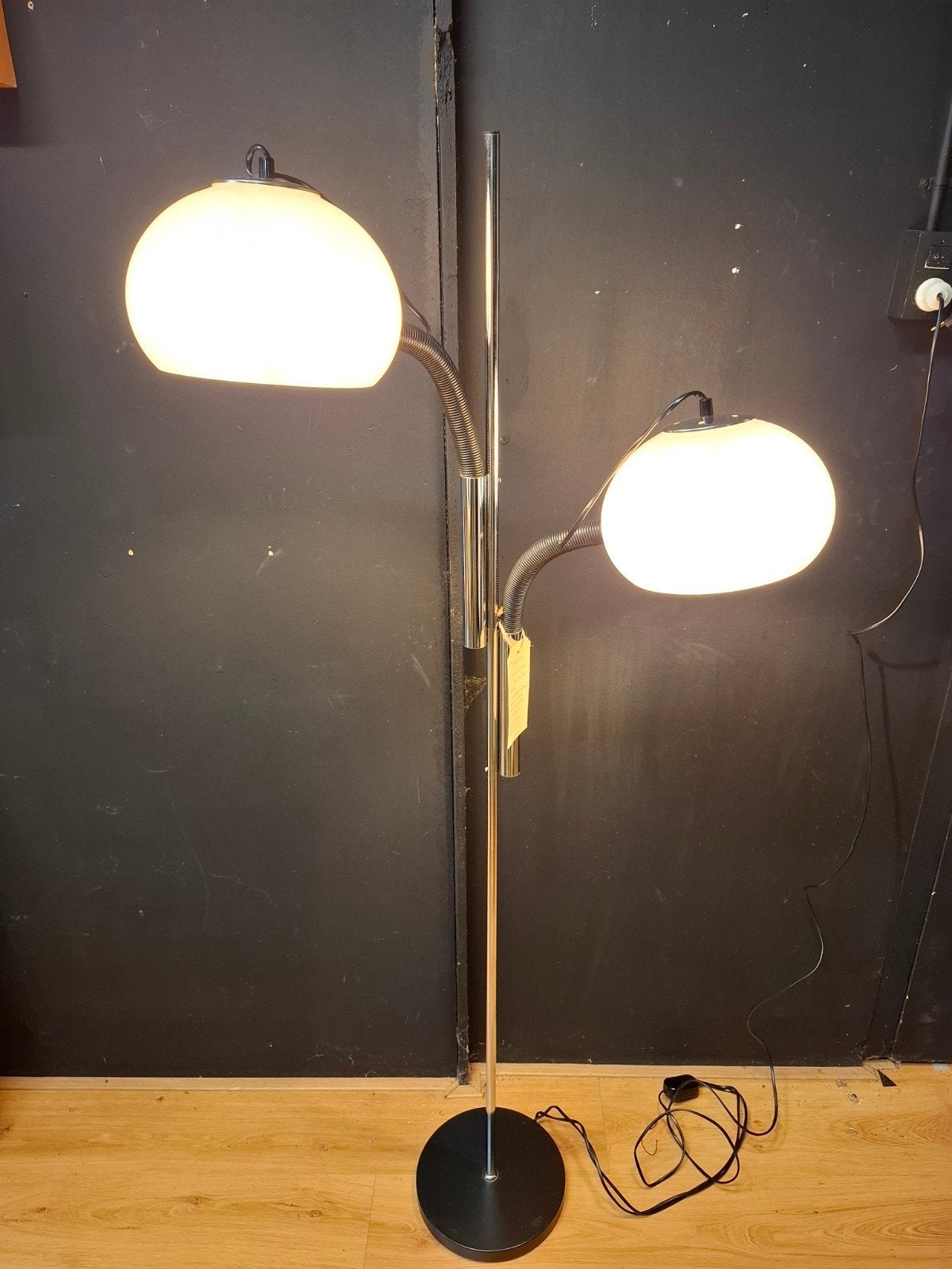 Vintage Dijkstra mushroom design staande lamp vloerlamp, Huis en Inrichting, Lampen | Vloerlampen, Ophalen, Vintage mid century design jaren 60 70
