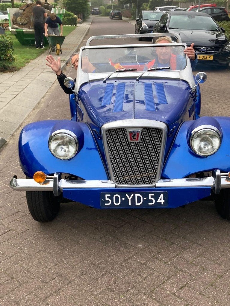 Spartan Kitcar Ford 1975 APK en belasting vrij, Achterwielaandrijving, Beige, Cabriolet, Handgeschakeld