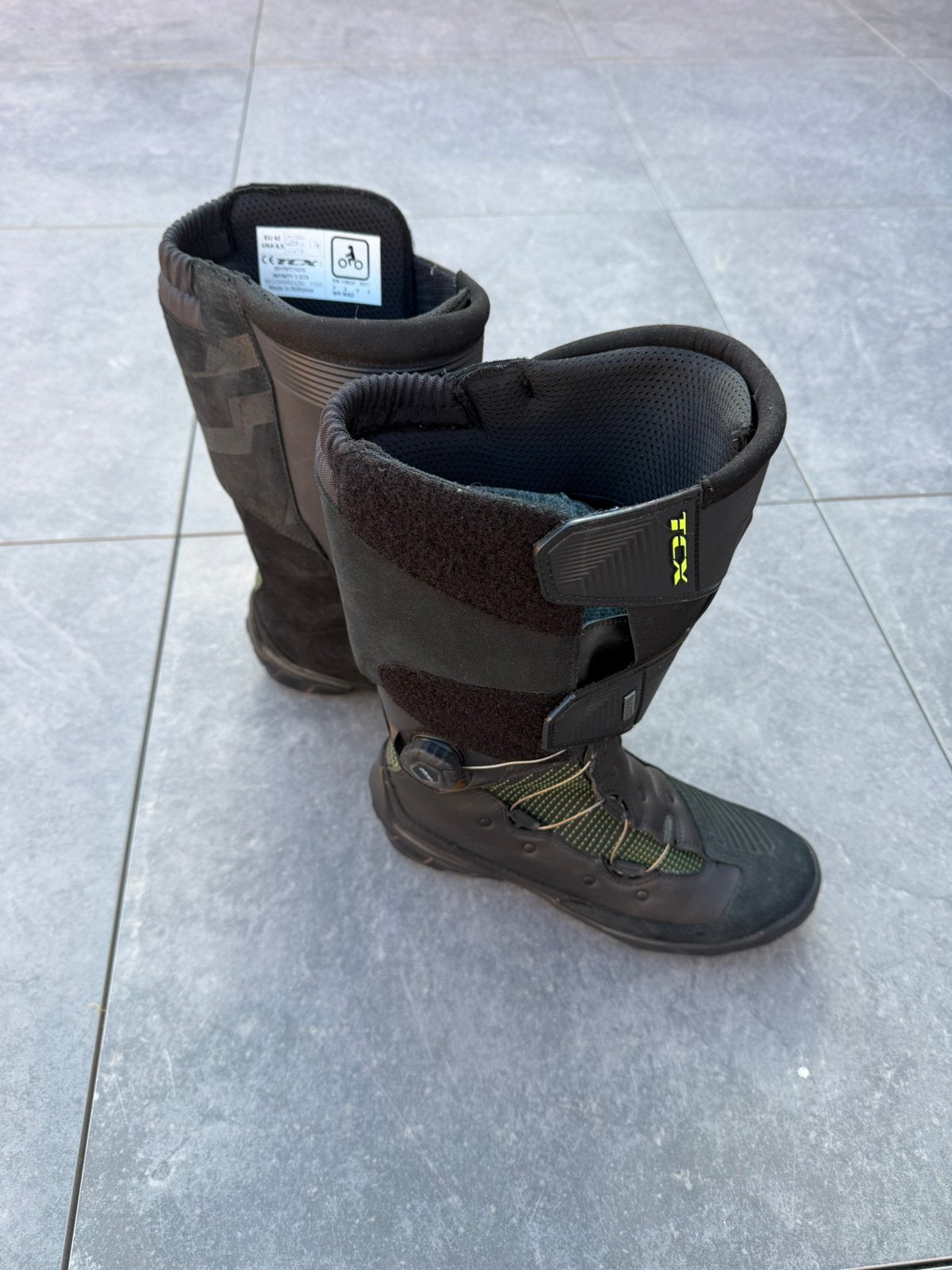 TCX infinity 3 GTX motor schoenen M42, Ophalen of Verzenden, Laarzen