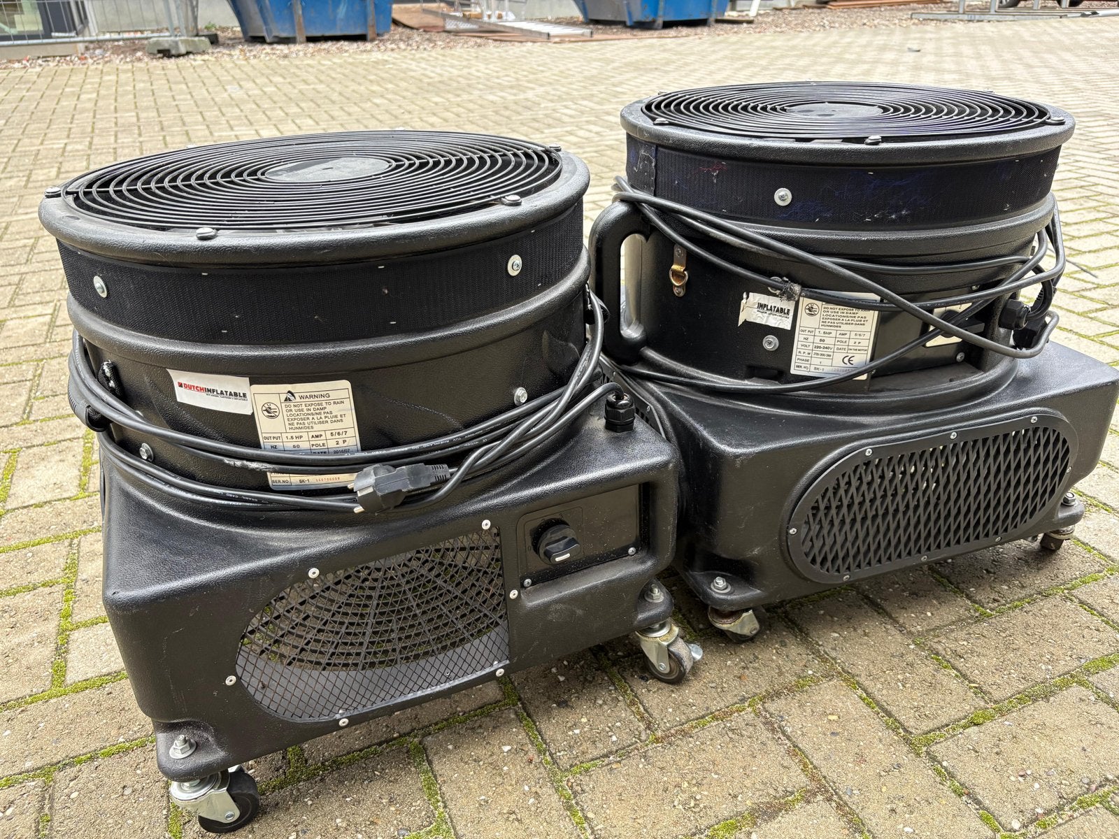 4x Blower voor Airtubes / Airdancers, Ophalen, Gebruikt