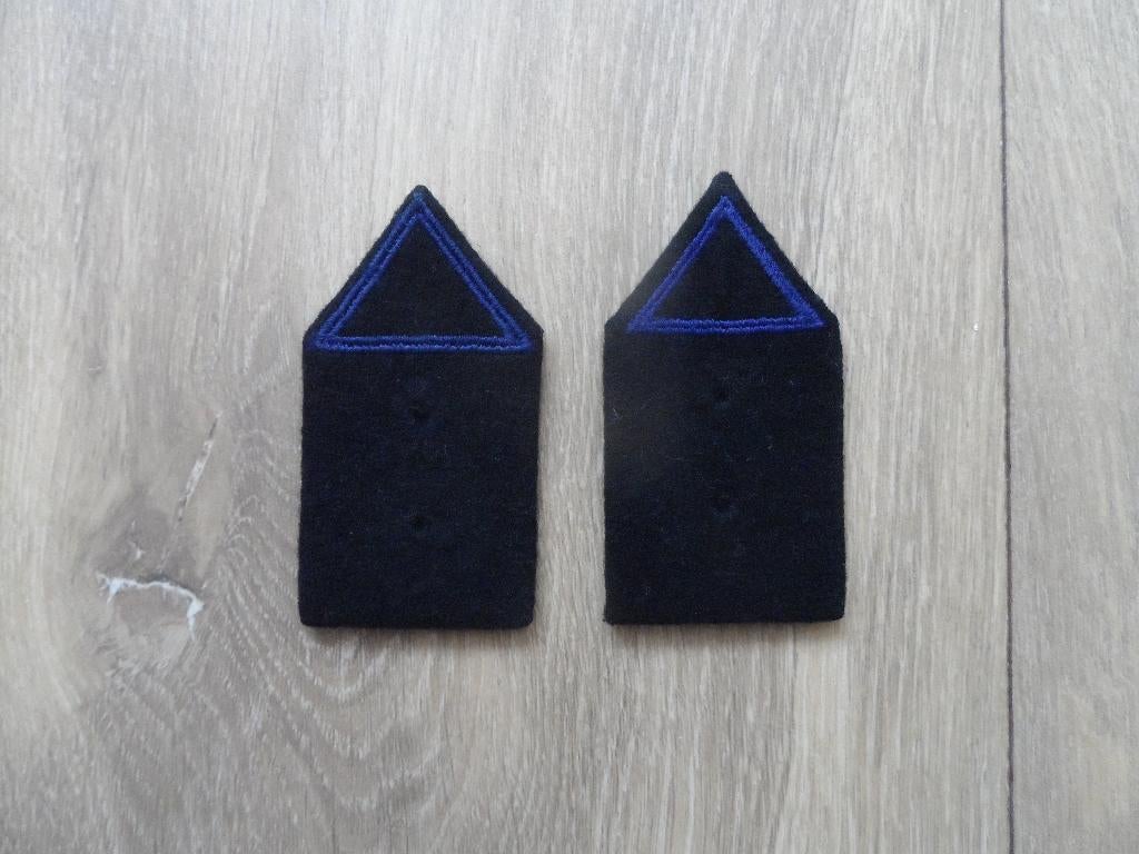 Kraagembleem Technische Troepen Opl OO zonder embleem nwst, Verzamelen, Militaria | Algemeen, Ophalen of Verzenden, Landmacht