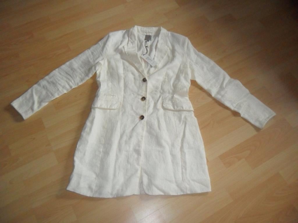 NIEUW JASJE COLBERTJE THE BARN MAAT 42 NIEUW, Kleding | Dames, Jasjes, Kostuums en Pakken, Nieuw, Jasje, Maat 42/44 (L), Beige