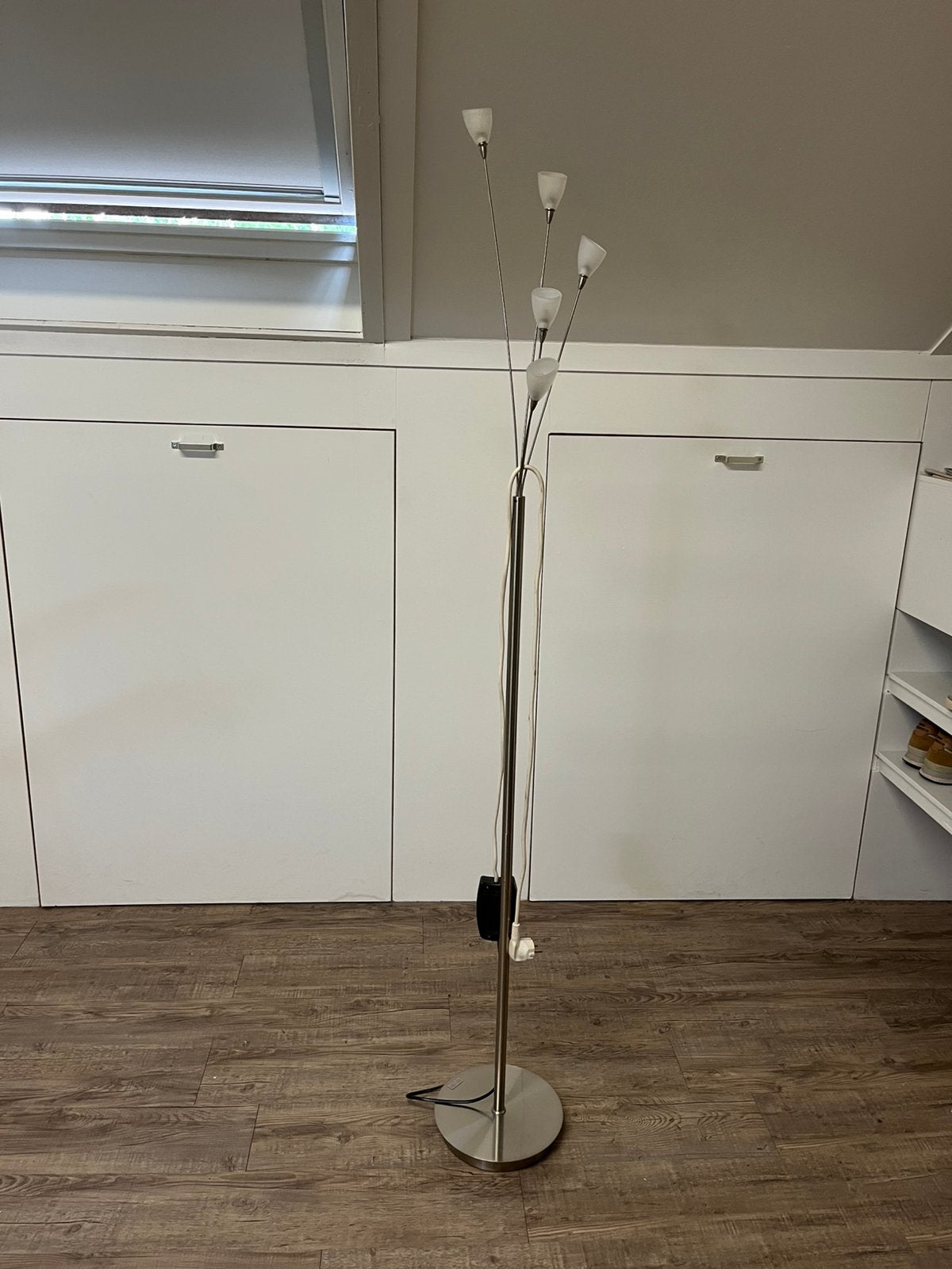Jan de Bouvrie lamp, Ophalen, Gebruikt, 100 tot 150 cm, Metaal
