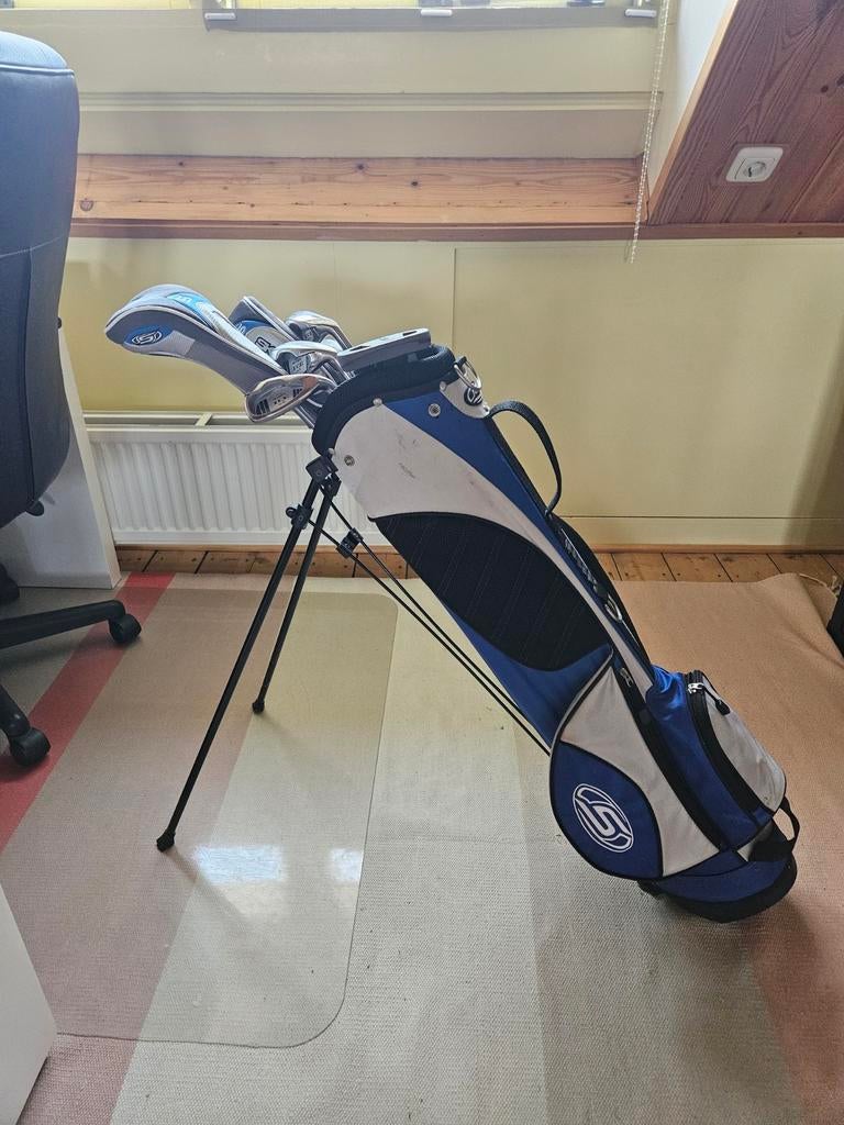 Complete starter golfset met tas - Ideaal voor beginners, Sport en Fitness, Golf, Ophalen, Zo goed als nieuw, Set