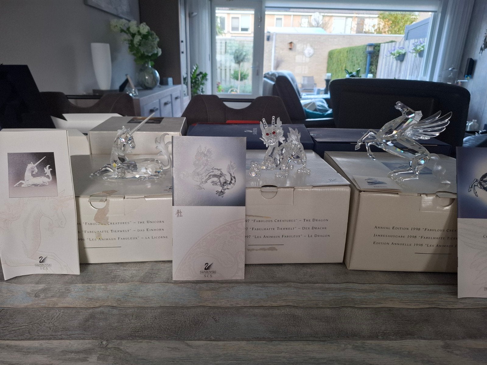 Swarovski serie Fabelachtige dierenrijk, Verzamelen, Ophalen of Verzenden, Zo goed als nieuw, Figuurtje
