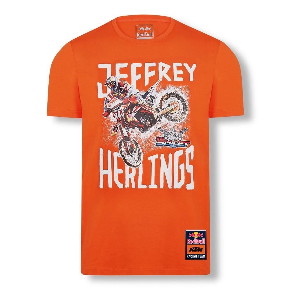 Jeffrey Herlings Red Bull KTM orange shirt KTM20013, Info@gruppopritelli.it, Cattolica, Nieuw, Ophalen of Verzenden