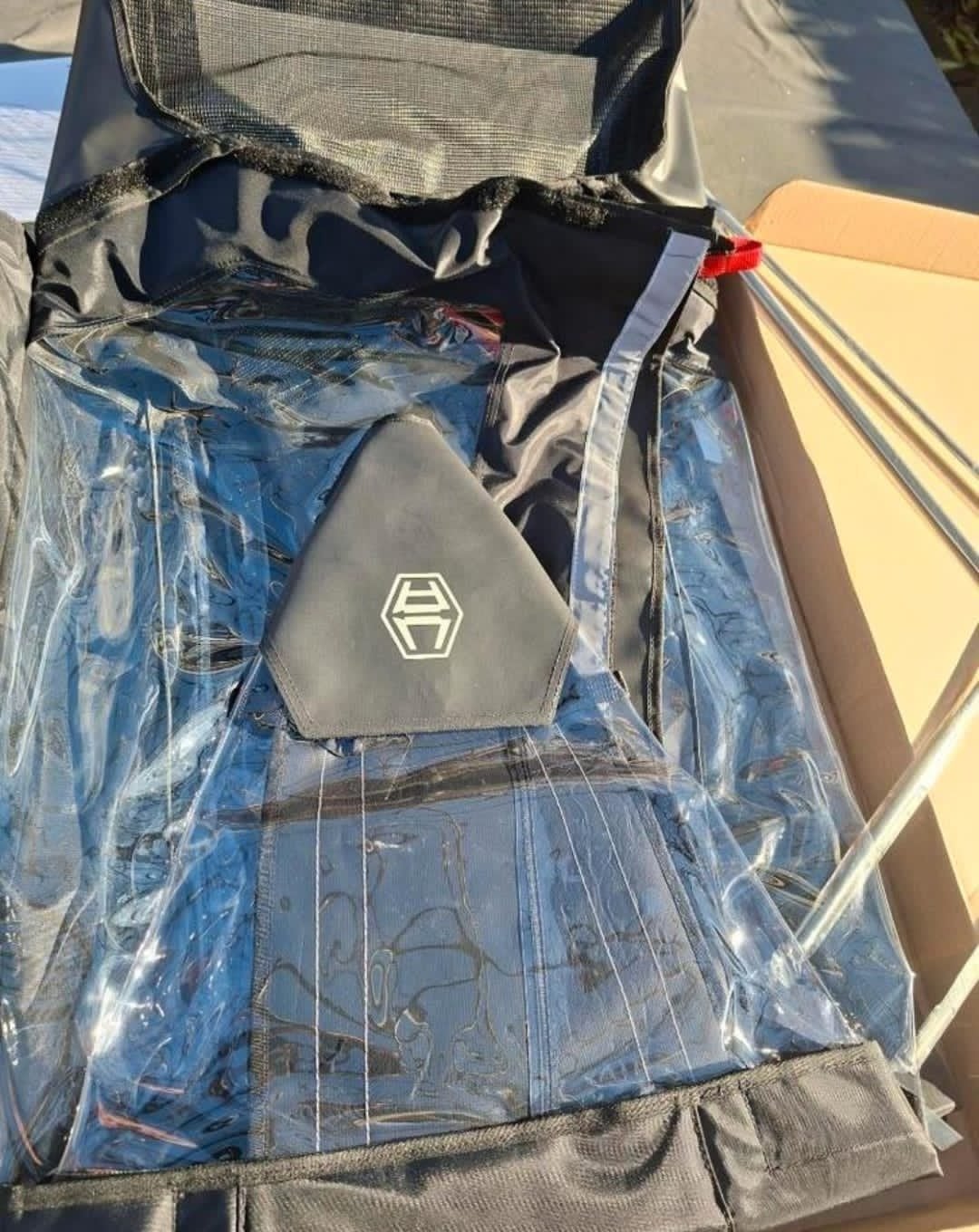 Urban arrow raincover family next nette staat, Ophalen, Zo goed als nieuw