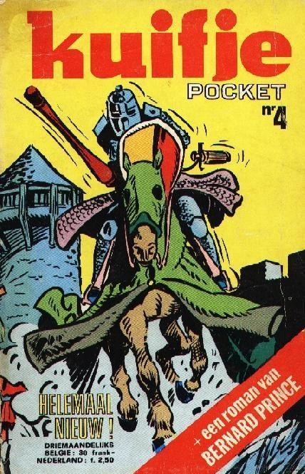 Kuifje pocket n 4, Boeken, Eén stripboek, Verzenden, Gelezen, Kuifje