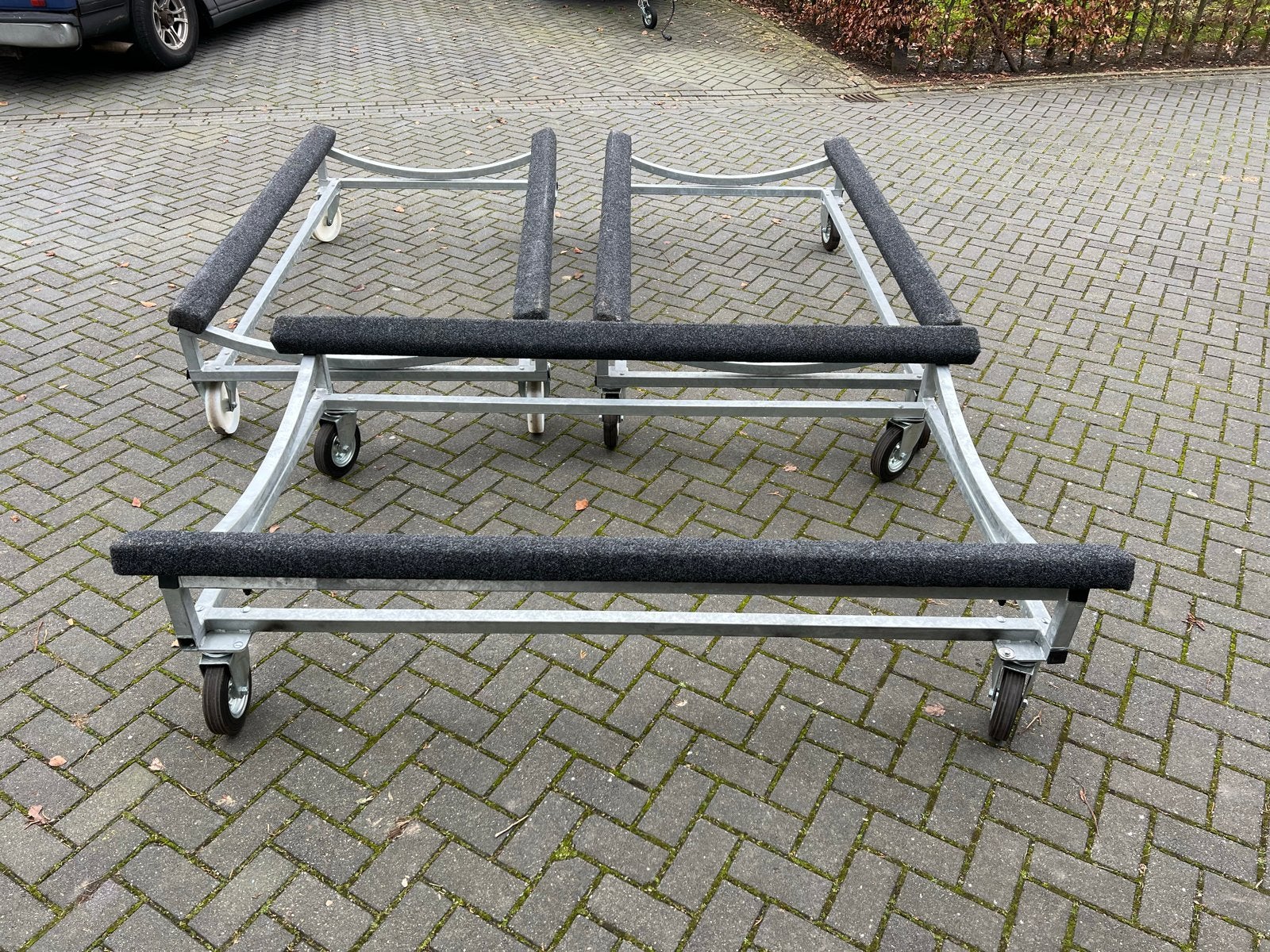 Bootbok op wielen - 215x120cm, Watersport en Boten, Accessoires en Onderhoud, Ophalen of Verzenden, Gebruikt, Overige typen