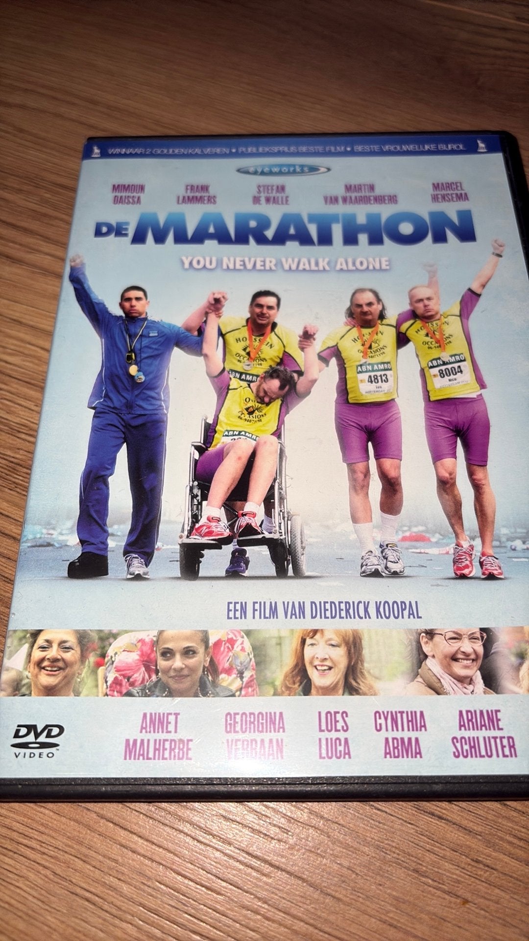 De Marathon met Frank Lammers en Stefan de Walle., Vanaf 16 jaar, Ophalen of Verzenden, Zo goed als nieuw, Actie en Avontuur