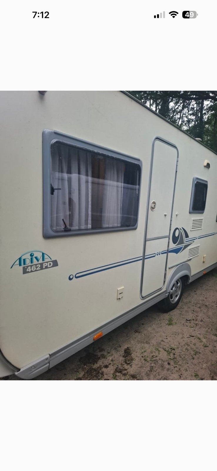 Nette carvan adria, Caravans en Kamperen, Caravans, Rondzit, Particulier, Adria, 1250 - 1500 kg