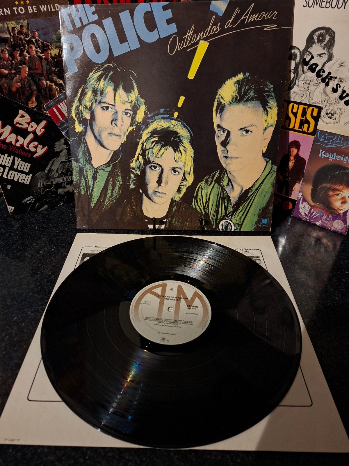 The Police - Outlandos d'Amour LP (1978), LP, Gebruikt, Ophalen of Verzenden, Fotohoes