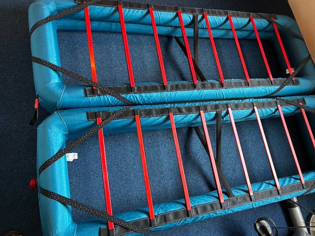 Kampeerbed 2 pers., Ophalen of Verzenden, Zo goed als nieuw, 2-persoons