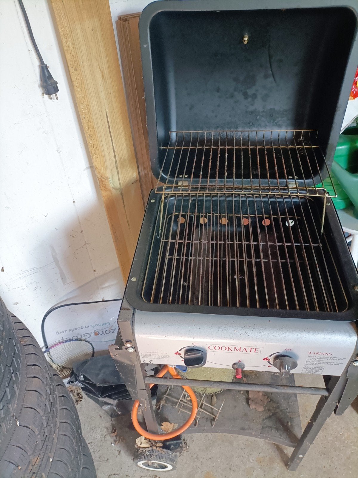 Bbq te koop, Ophalen