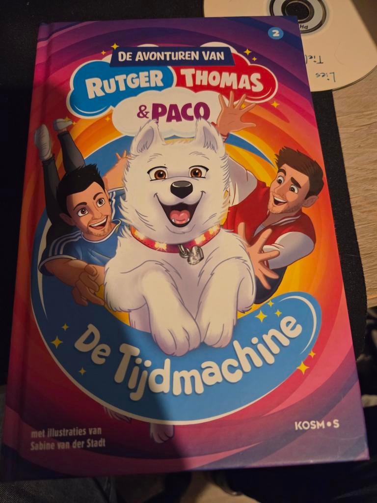 De Avonturen van Rutger, Thomas & Paco: De Tijdmachine, Ophalen of Verzenden, Zo goed als nieuw, Rutger Vink, Thomas van Grinsven