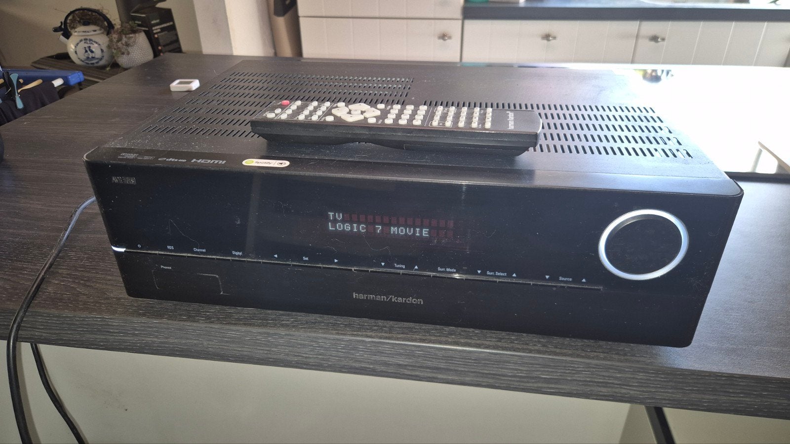 Harman Kardon AVR 151S AV-receiver, Gebruikt, 120 watt of meer, Ophalen, Overige merken