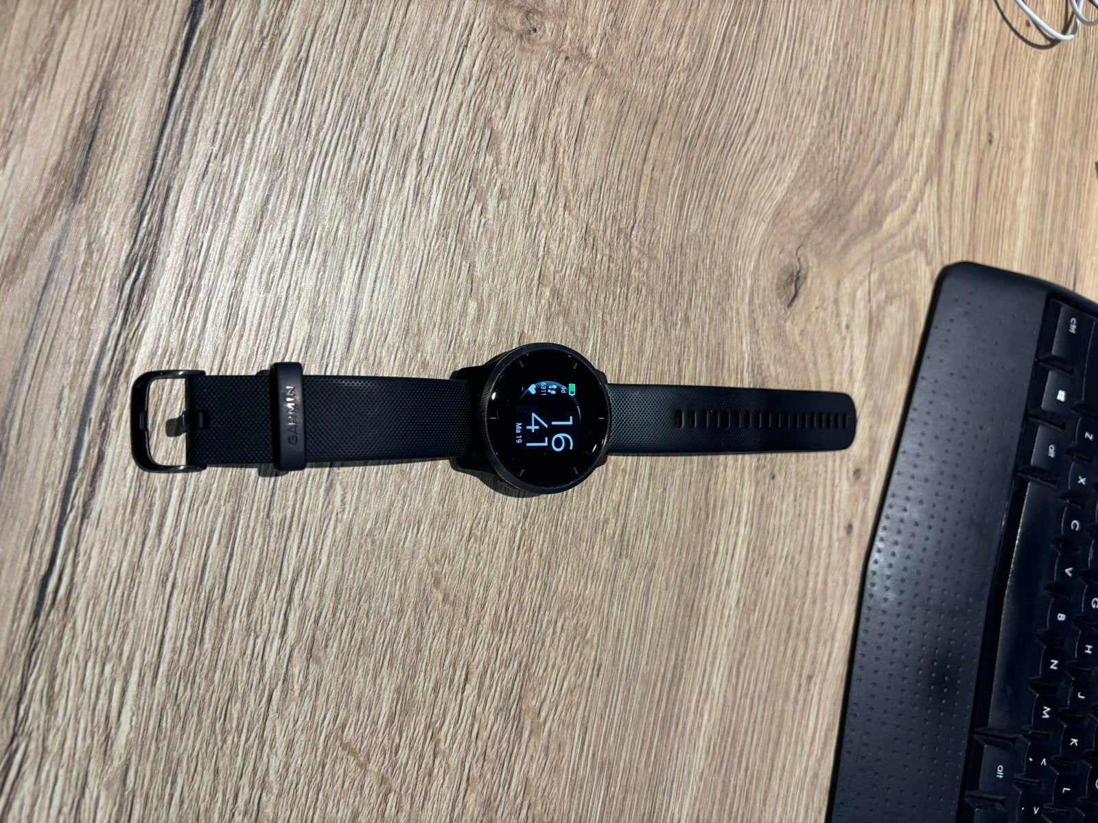 Garmin Venu 2 - Zwart, Afstand, Zwart, Ophalen of Verzenden, Zo goed als nieuw