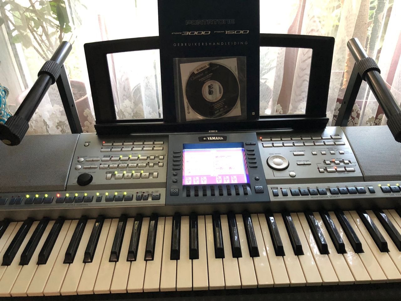 Keyboard Yamaha psr1500., Ophalen of Verzenden, Zo goed als nieuw, 61 toetsen, Yamaha