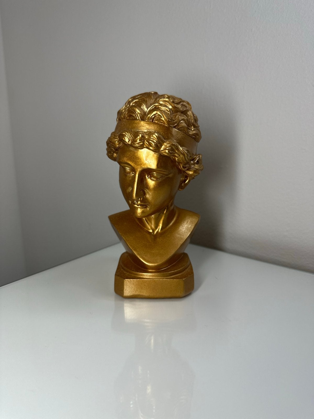 BEELD - Goud | Buste | Grieks | Deco | Art | Popart, Ophalen of Verzenden, Nieuw, Dier