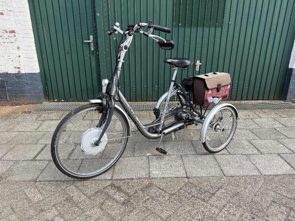 Huka city driewieler fiets | Elektrische ondersteuning!, Ophalen, Gebruikt, Velgrem, Oldenzaal