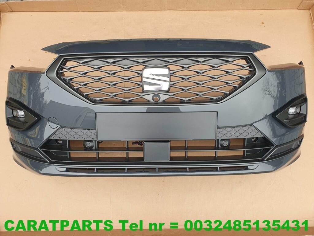 5FJ807221D fr bumper tarraco fr voorbumper LC7Q Delphingrau, Info@fabrikant.eu, Ophalen of Verzenden, Bumper, Fabrikant BV