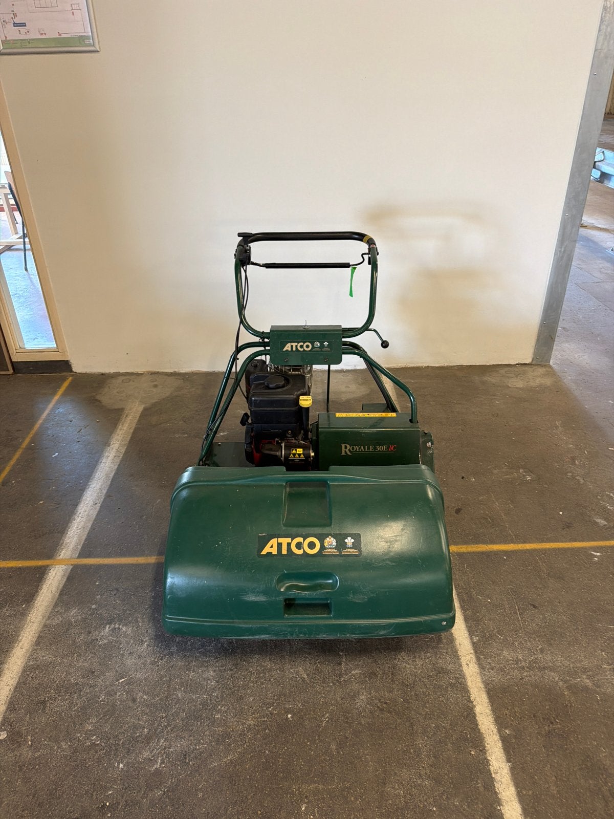 ATCO Royale 30E Grasmaaier - Benzine, 6.5 PK, Ophalen, Gebruikt, Opvangbak, Benzine-grasmaaier