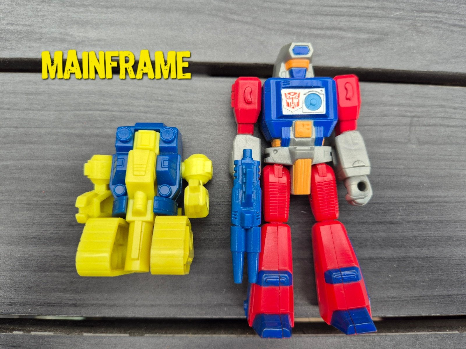 Transformers G1 Mainframe & Mainframe Robot, Kinderen en Baby's, Speelgoed | Actiefiguren, Gebruikt, Ophalen of Verzenden