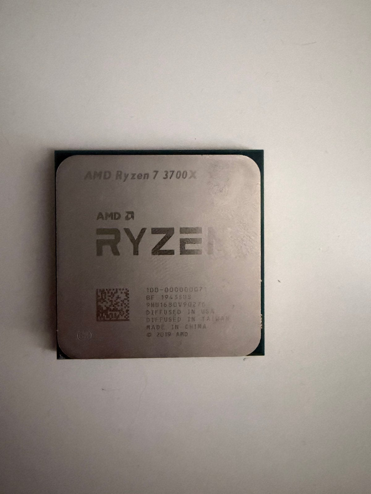 AMD Ryzen 7 3700X 8-Core 16-Thread AM4 Processor, Ophalen, Zo goed als nieuw, 8-core, 4 Ghz of meer