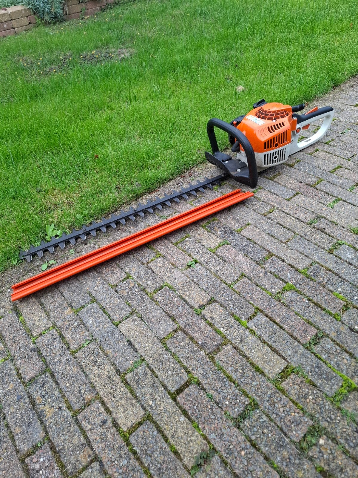 Stihl HS 45 Heggenschaar - Loopt goed!, Tuin en Terras, Ophalen, Zo goed als nieuw, Benzine, Stihl