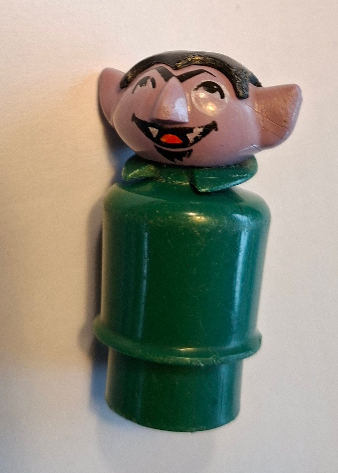 vintage Fisher Price Little people graaf Tel,Count von Count, Ophalen of Verzenden, Gebruikt, Overige typen